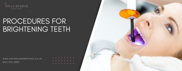 Procedures for brightening teeth