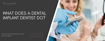 What does a dental implant dentist do?