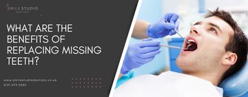 What are the benefits of replacing missing teeth